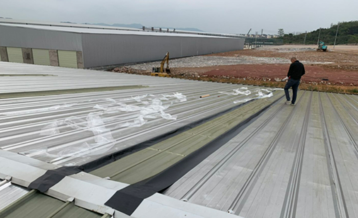 绩溪厂房屋面防水维修案例